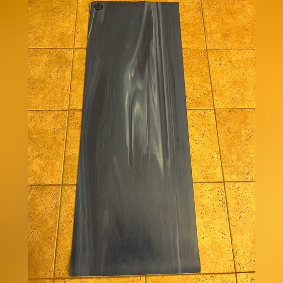 lululemon athletica Accessories - Lululemon Swirl Blue Reversible 5 mm Yoga Mat